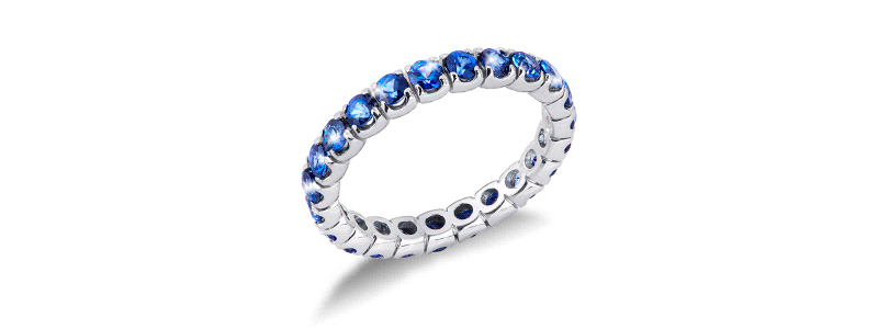 FEDI-305BZ-anello-eternity-griffe-in-oro-bianco-18k-con-zaffiri-blu-gioielli-di-valenza