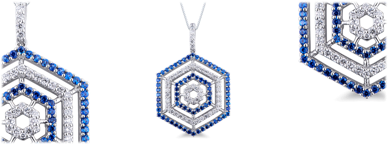 CIN1734BBZ-Collana-in-oro-bianco-18k-con-Zaffiri-blu-e-diamanti-gioielli-di-valenza
