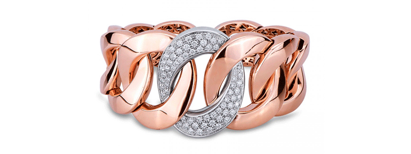 POBR2915RB-Bracciale-maglia-groumette-in-oro-bianco-e-rosa-18k-con-Diamanti-gioielli-di-valenza