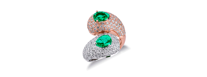 ANN2260RBS-Anello-contrariè-in-Oro-Bianco-e-Rosa-18k-con-Smeraldi-e-Diamanti-gioielli-di-valenza